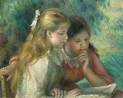Pierre-Auguste Renoir La Lecture oil painting artist